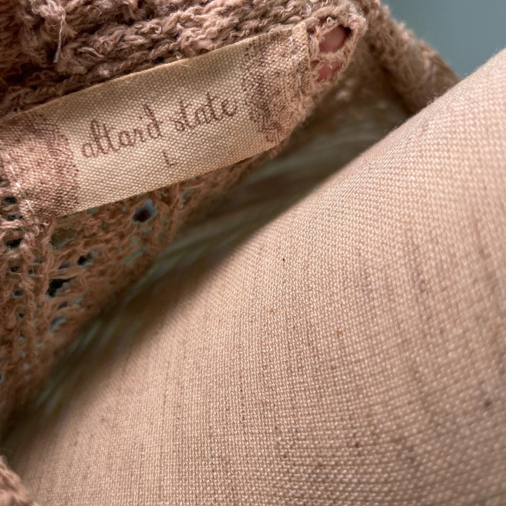 Altar’d State : Cable Knit Button Up Cardigan - Picture 6 of 8